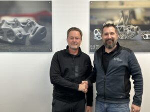 Internationale Kooperation: Michael Resl, CEO von California Metals, und Patrick Herzig, Geschäftsführer von M&H (Foto: M&H)