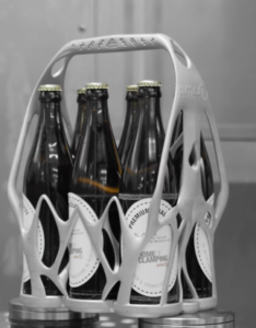 Bierträger aus dem 3D-Metalldrucker